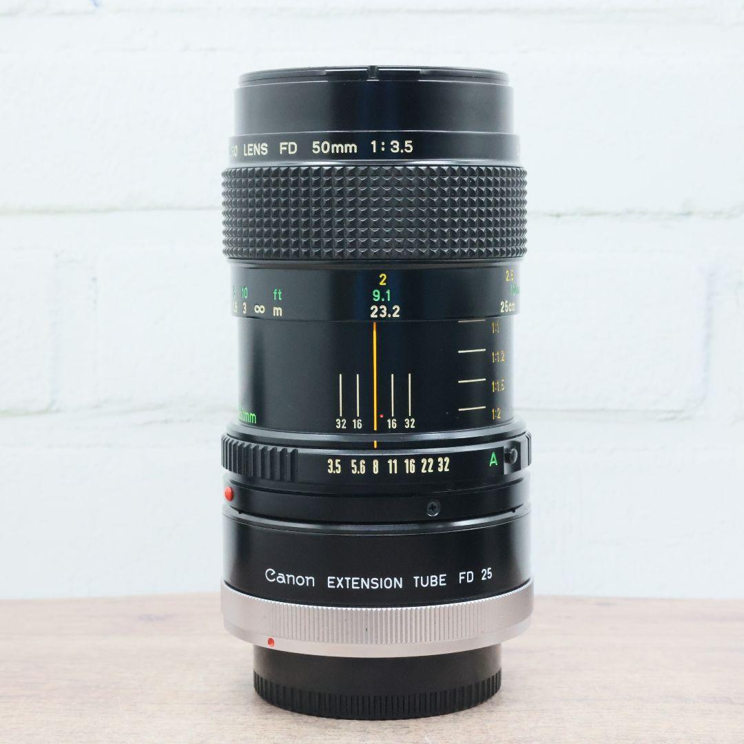 CANON New FD 50mm F3.5 MACRO 【美品】