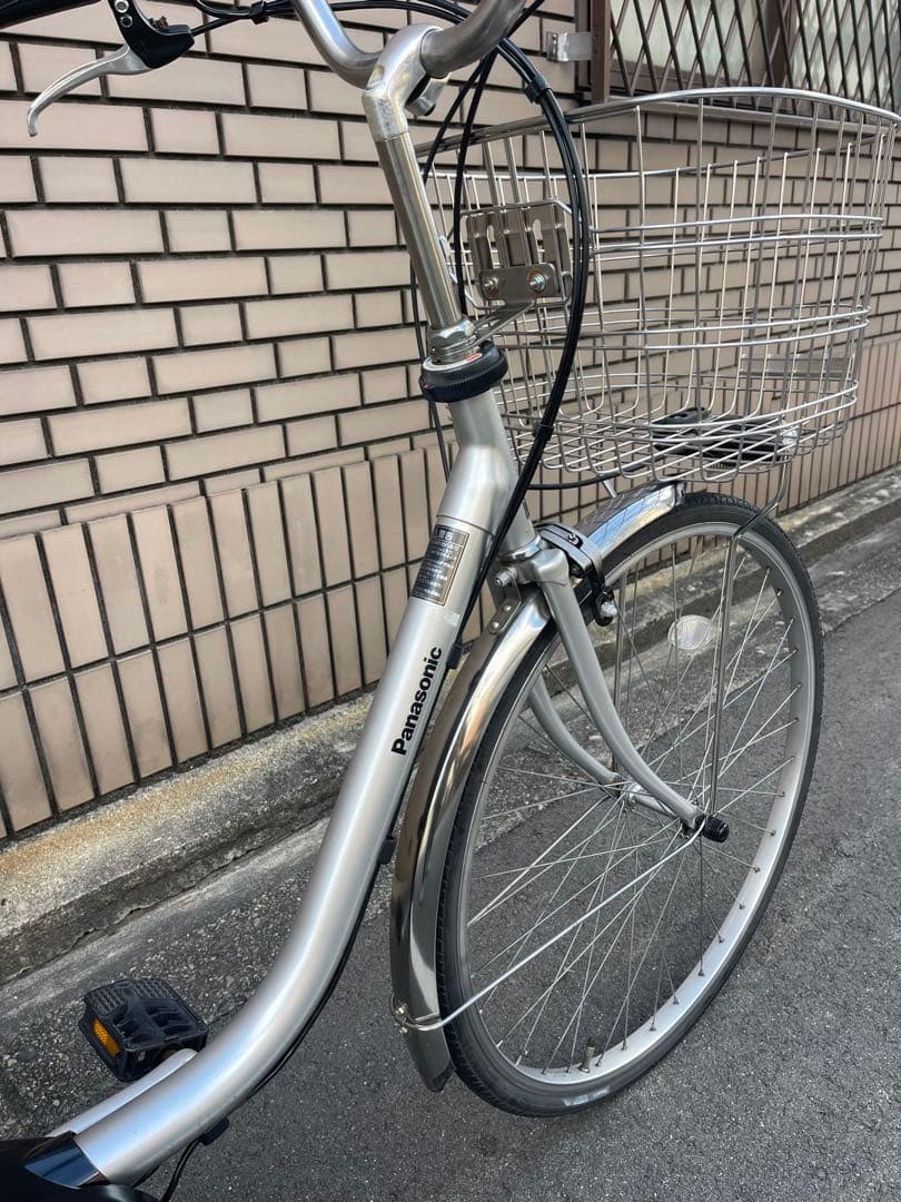 Panasonic 電動アシスト自転車 シルバー