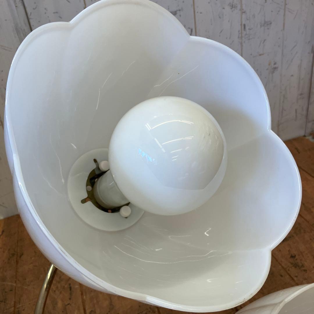 ① 丸善電機 ラッキー 花モチーフ 4灯シャンデリア 白熱灯器具 テーブルライト