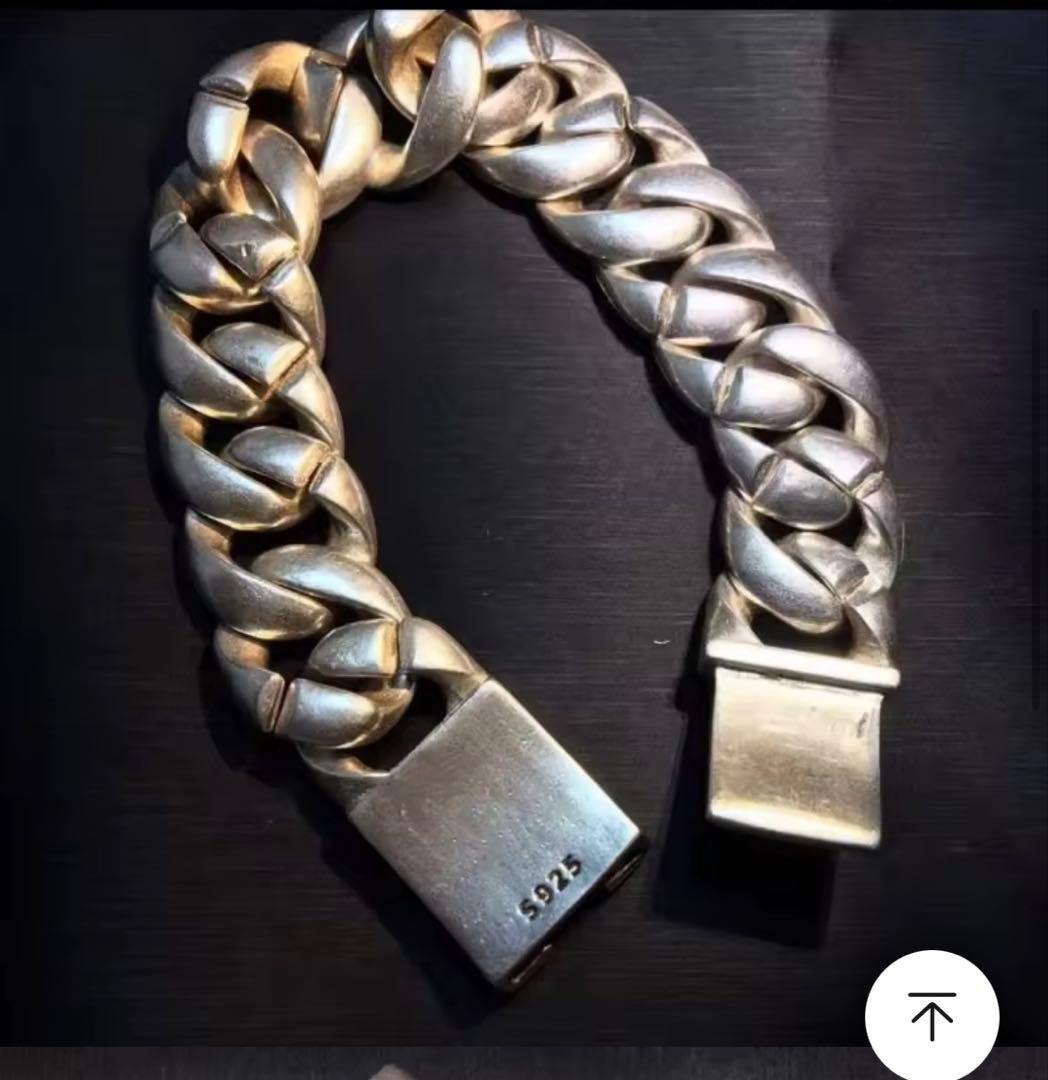 シルバーブレスレット シルバーチェーン 2点まとめ商品