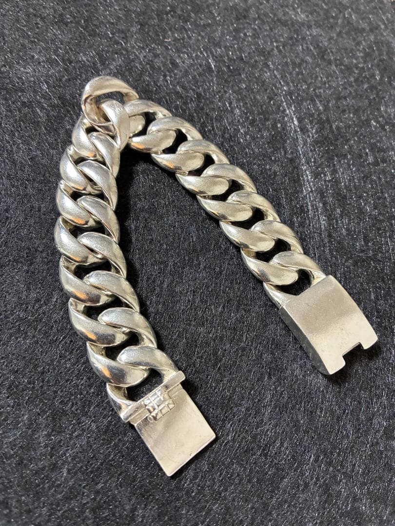 シルバーブレスレット シルバーチェーン 2点まとめ商品
