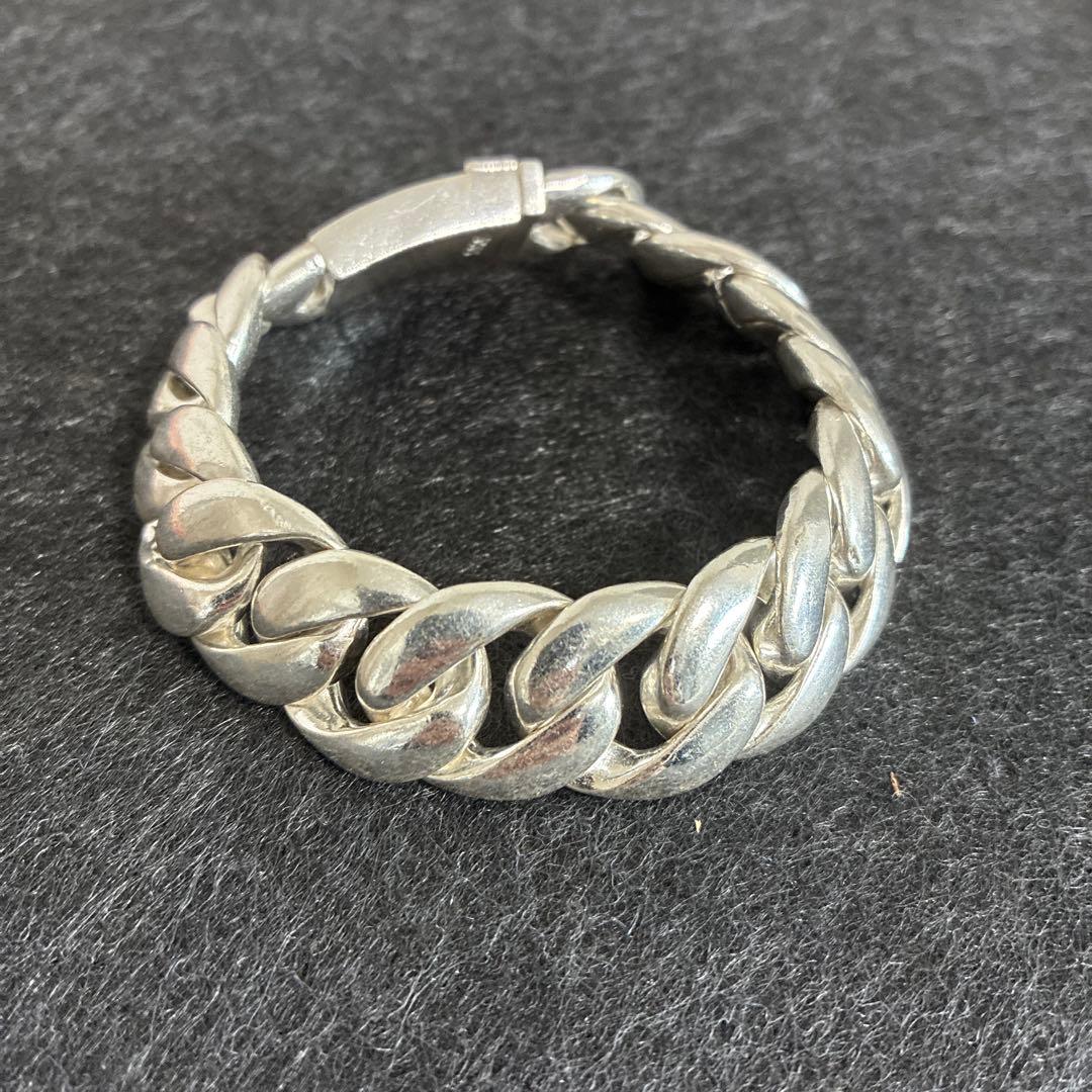 シルバーブレスレット シルバーチェーン 2点まとめ商品