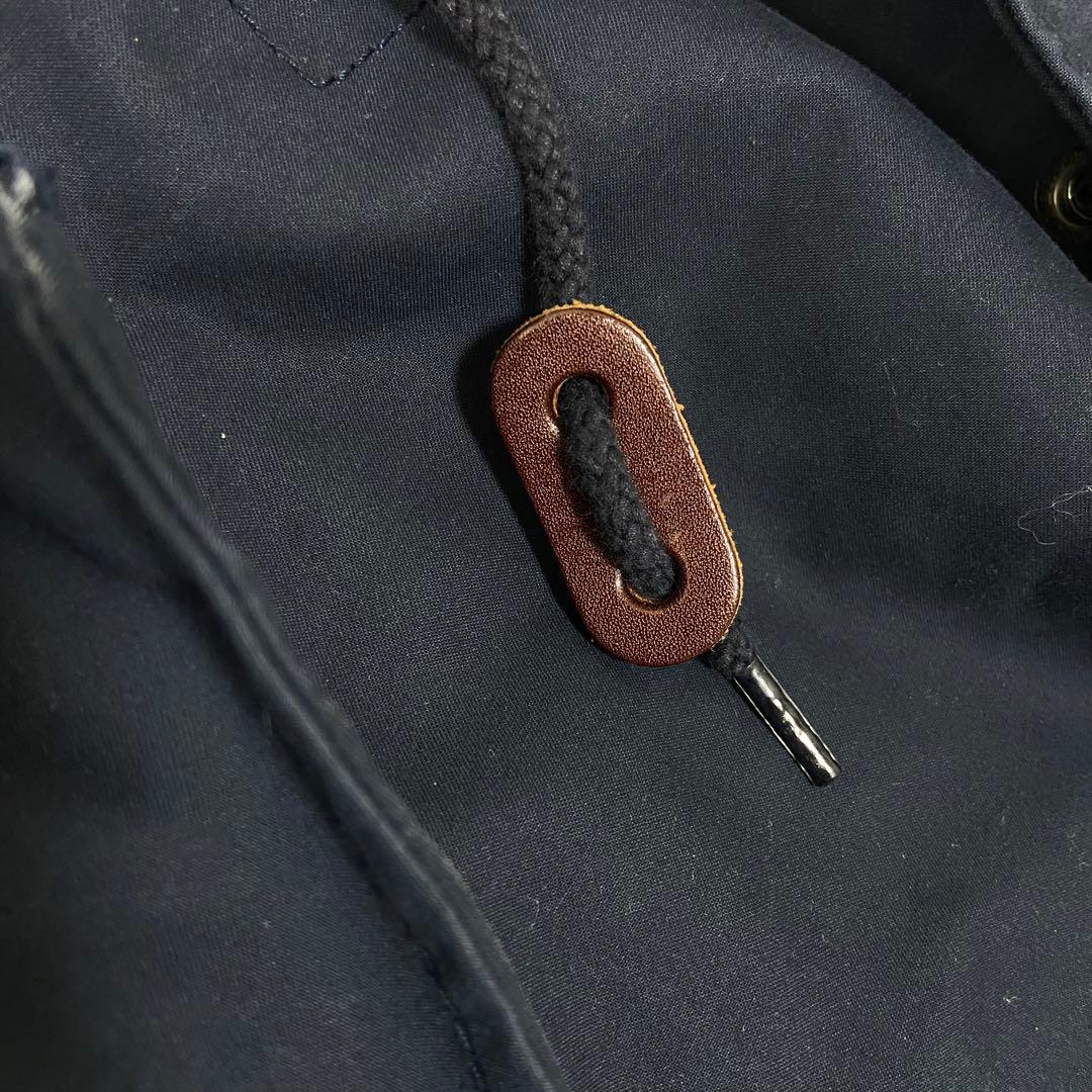 アメリカンラグシー モッズコート2way ファー付き ネイビー M