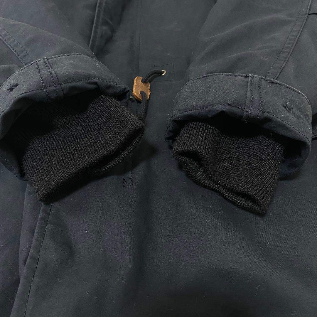 アメリカンラグシー モッズコート2way ファー付き ネイビー M