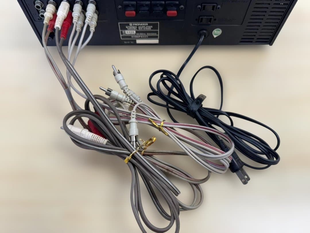 パイオニア Pioneer プリメインアンプ SA-4400 取扱説明書有