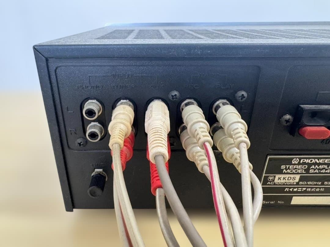 パイオニア Pioneer プリメインアンプ SA-4400 取扱説明書有