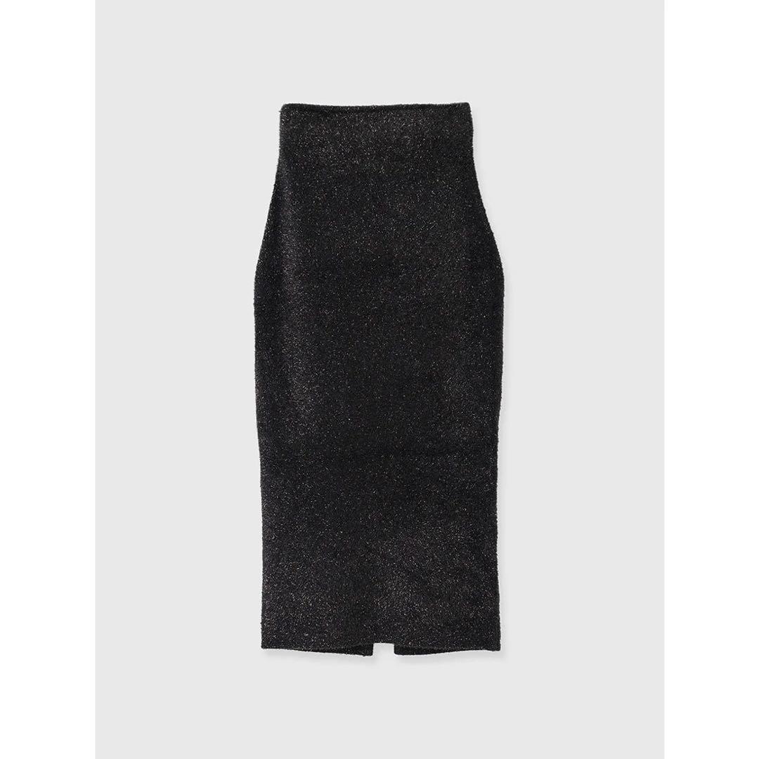 l*e様 アニュアンス ラメニットタイトスカート