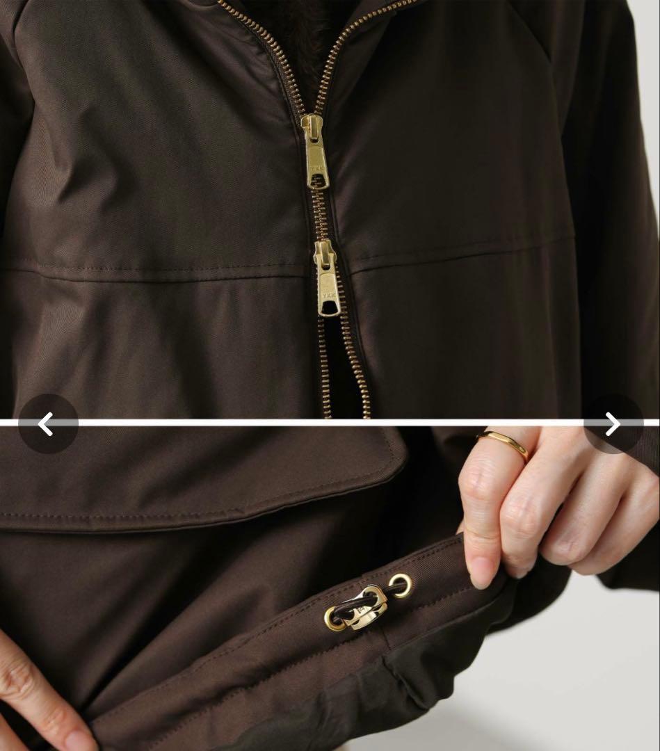 【最終価格】Greedy Brilliant 取り外しファー付き中綿フードコート