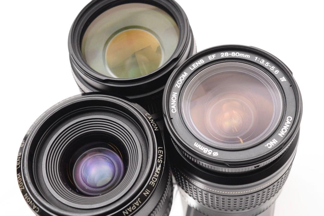 デジタル一眼レフカメラCanon EOS 7D MarkIIトリプルレンズセット