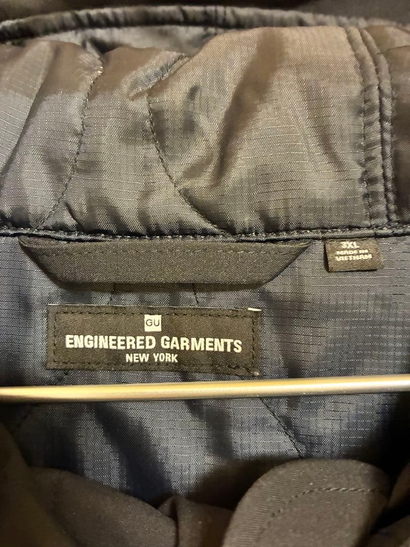 【豪華2点セット】GU エンジニアドガーメンツパデッドシェルパーカ➕パンツ3XL