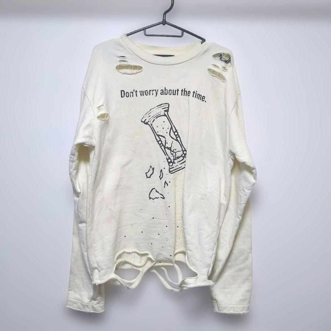 に*り様 【値下げ】GRANCY アイボリー 長袖トレーナー