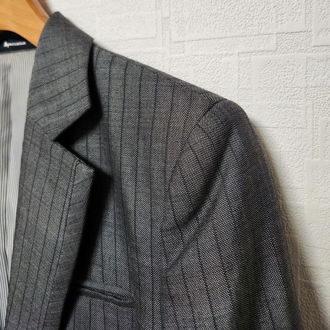 こ*み様 アクアスキュータム　レディース　パンツスーツ　グレー　シルク混　ストラ