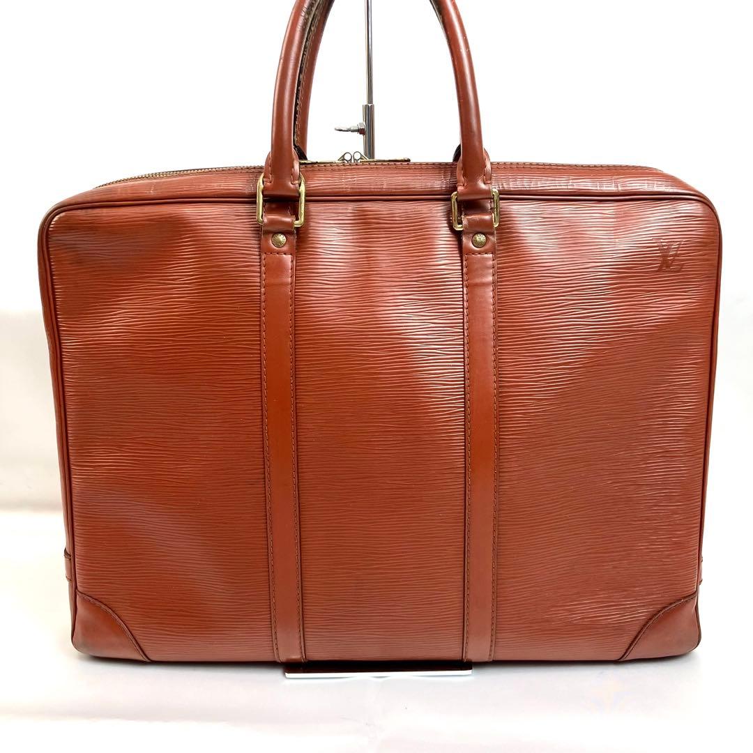 ルイヴィトン　エピ　ポルトドキュマン　ヴォワヤージュ　M59098 ブラウン