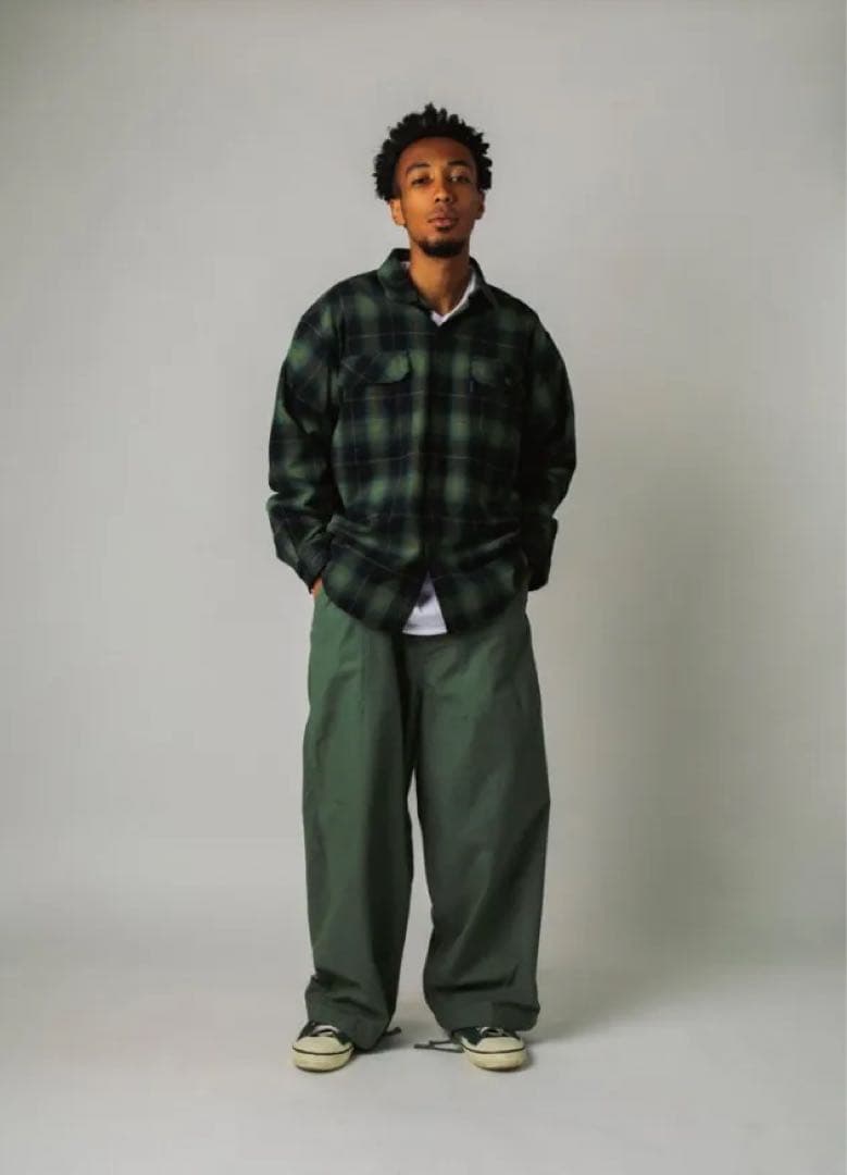 l*a様 APPLEBUM（アップルバム）SHAGGY CHECK NEL SH