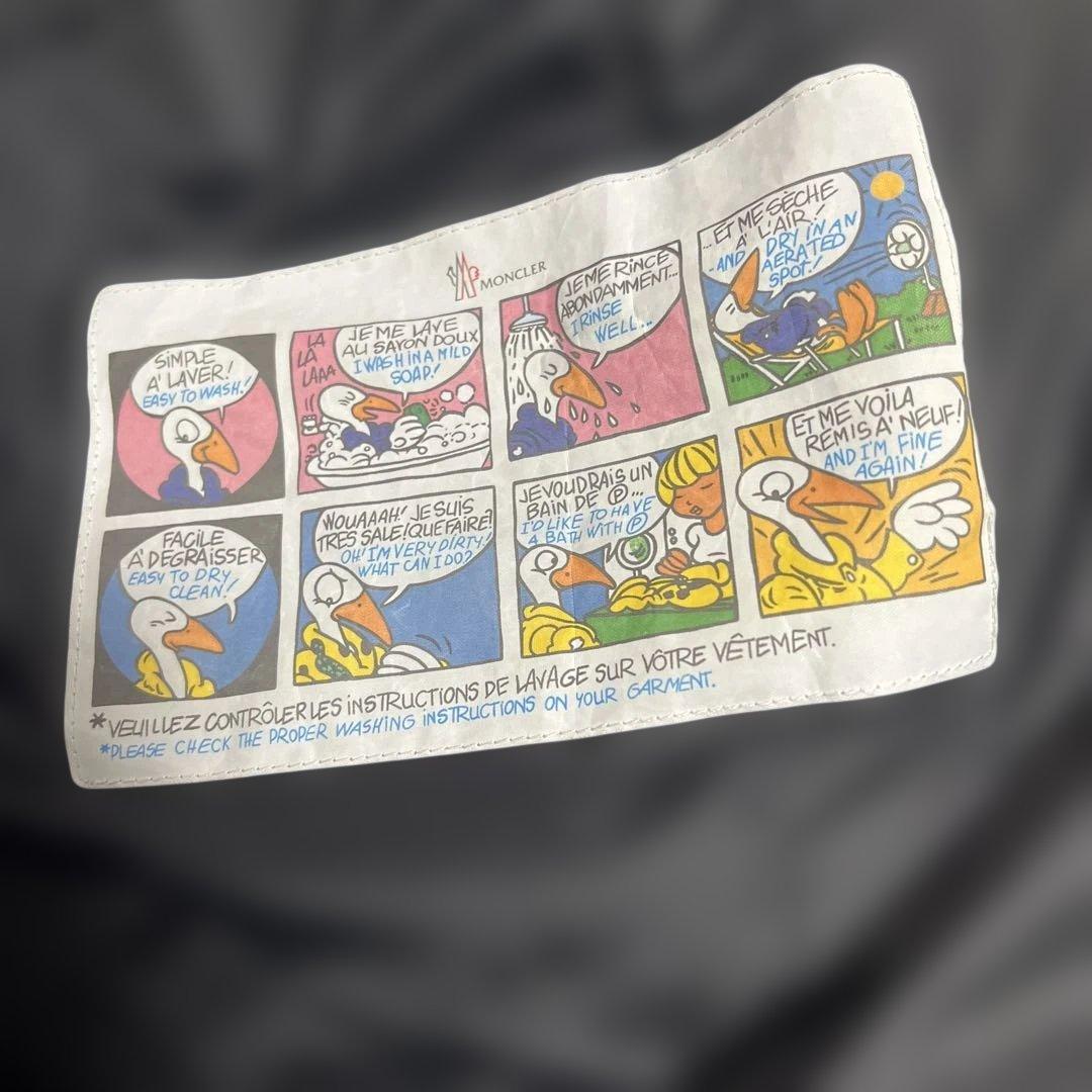 モンクレール ダウン ロング 黒 サイズ1 MONCLER AVOCETTE