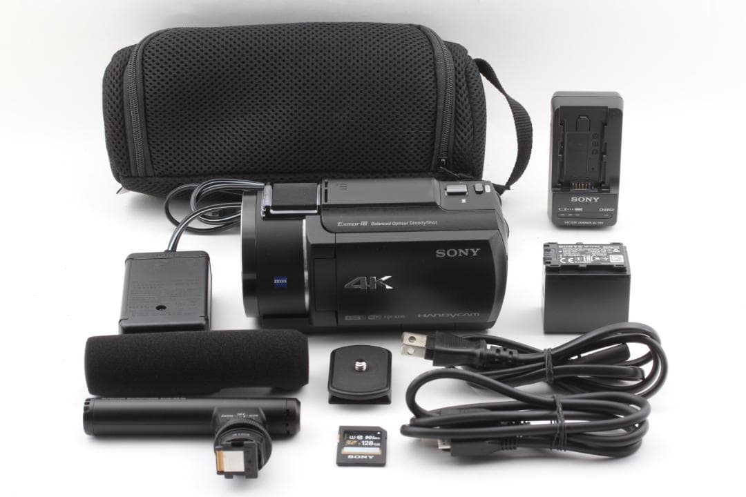 SONY FDR-AX45 デジタルビデオカメラ ECM-GZ1M マイク付き