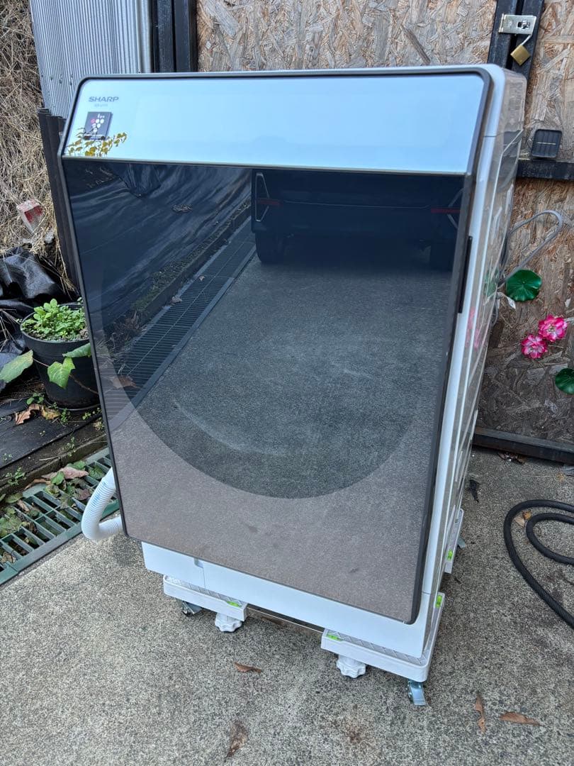 美品 分解クリーニング済み SHARP ES-U111 2018年製 左開き