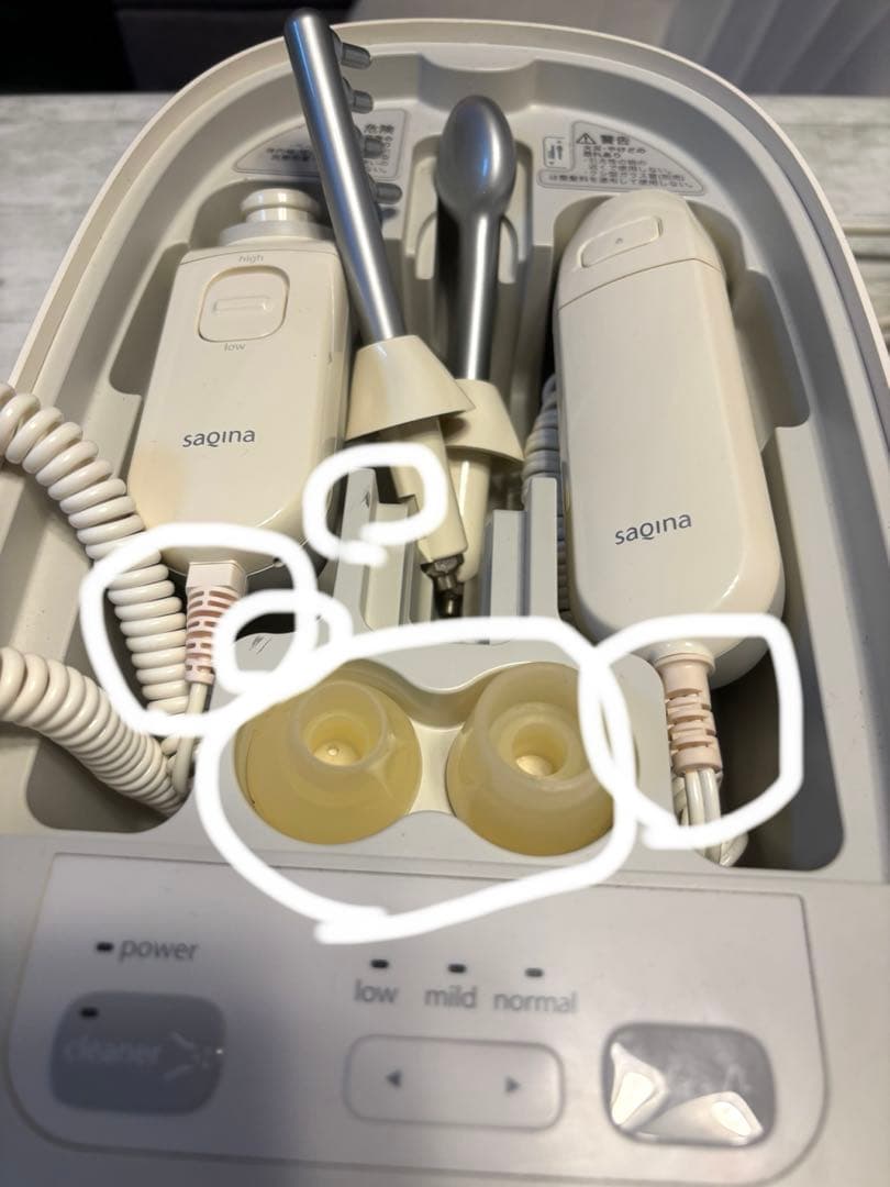 Saqina pino美顔器 サキナ ピノ 各種アタッチメント付き