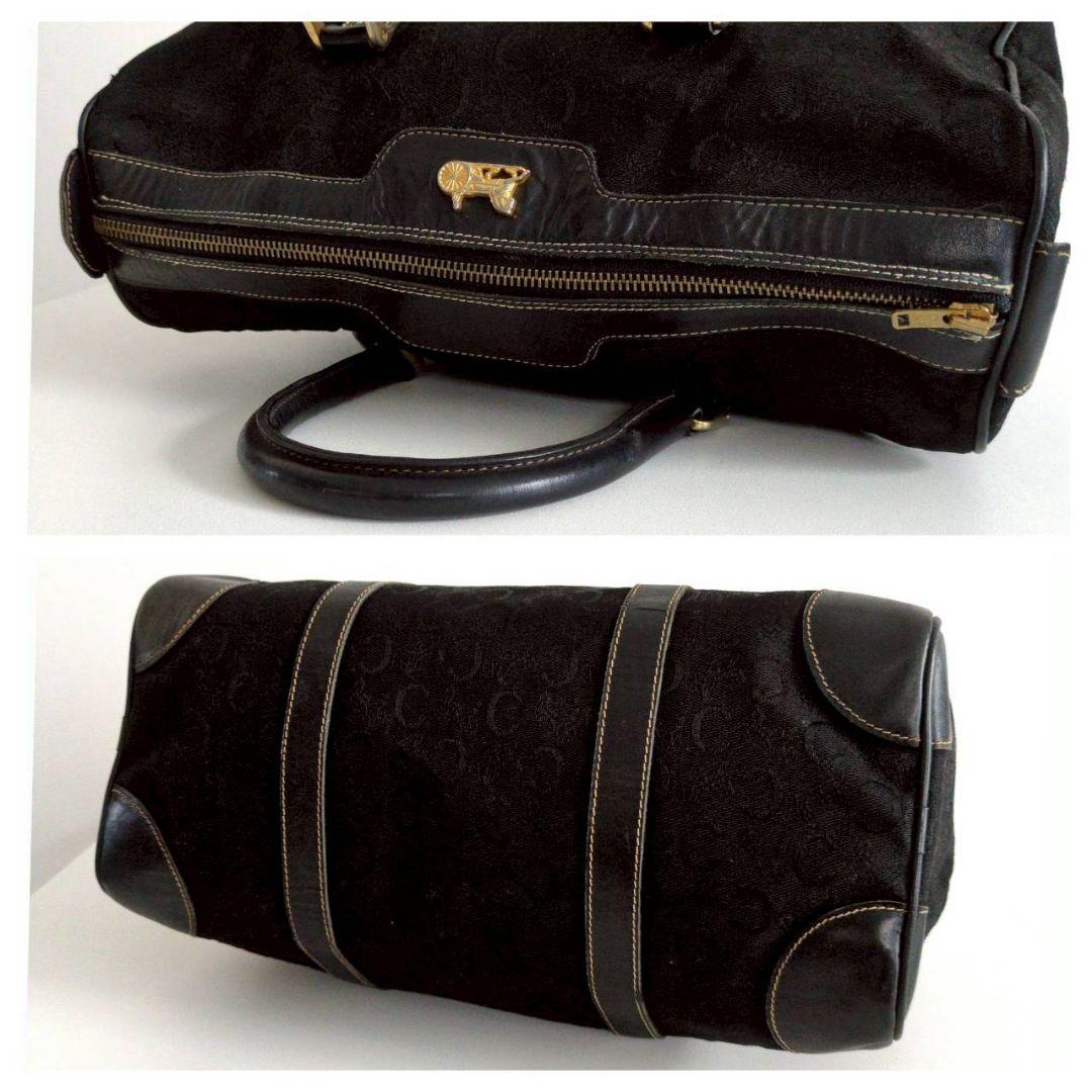 良品 セリーヌ 馬車 ビンテージ ボストン ハンドバッグ 鞄 レディース メンズ