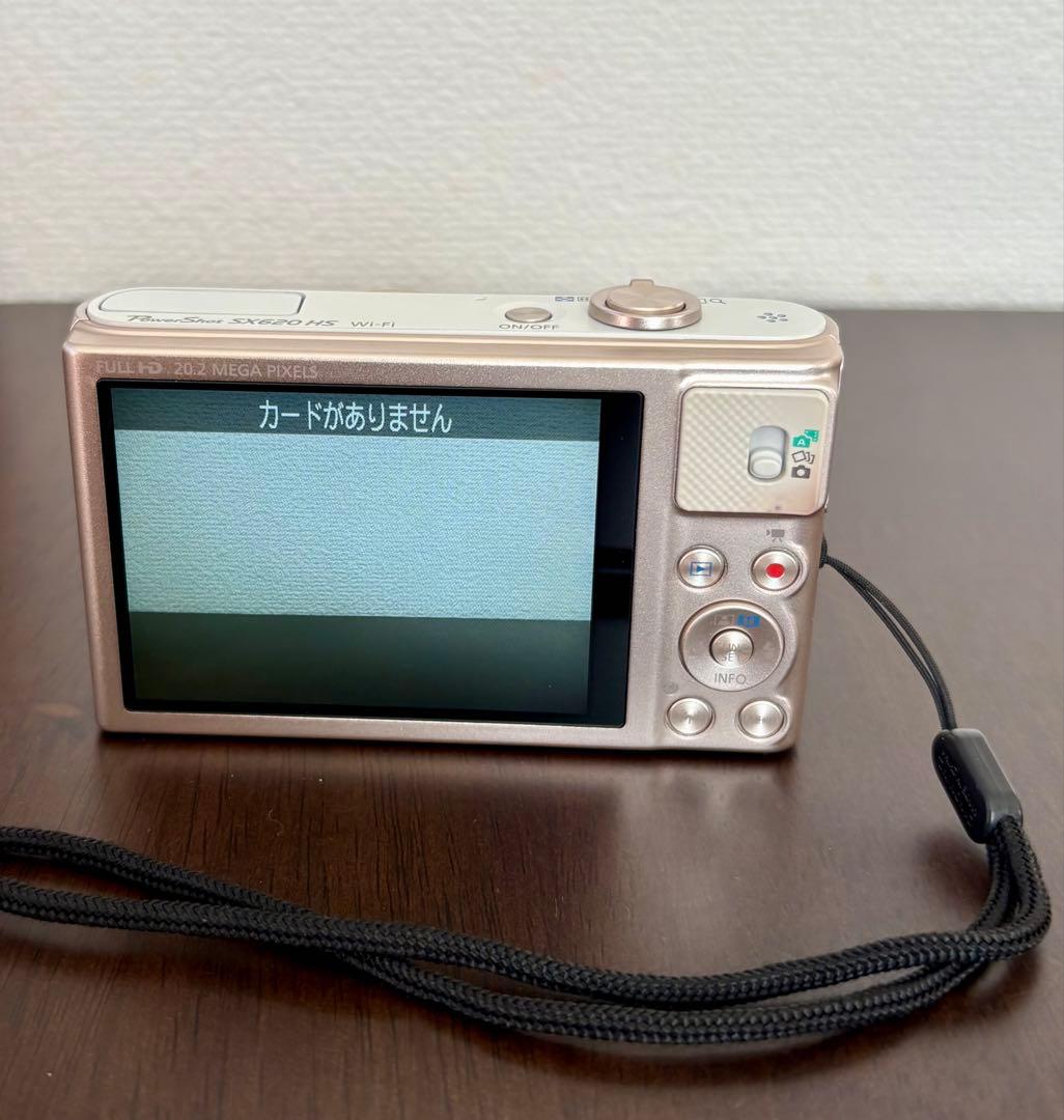 【美品】Canon／PowerShot SX620 HS 本体、充電器、ケース等