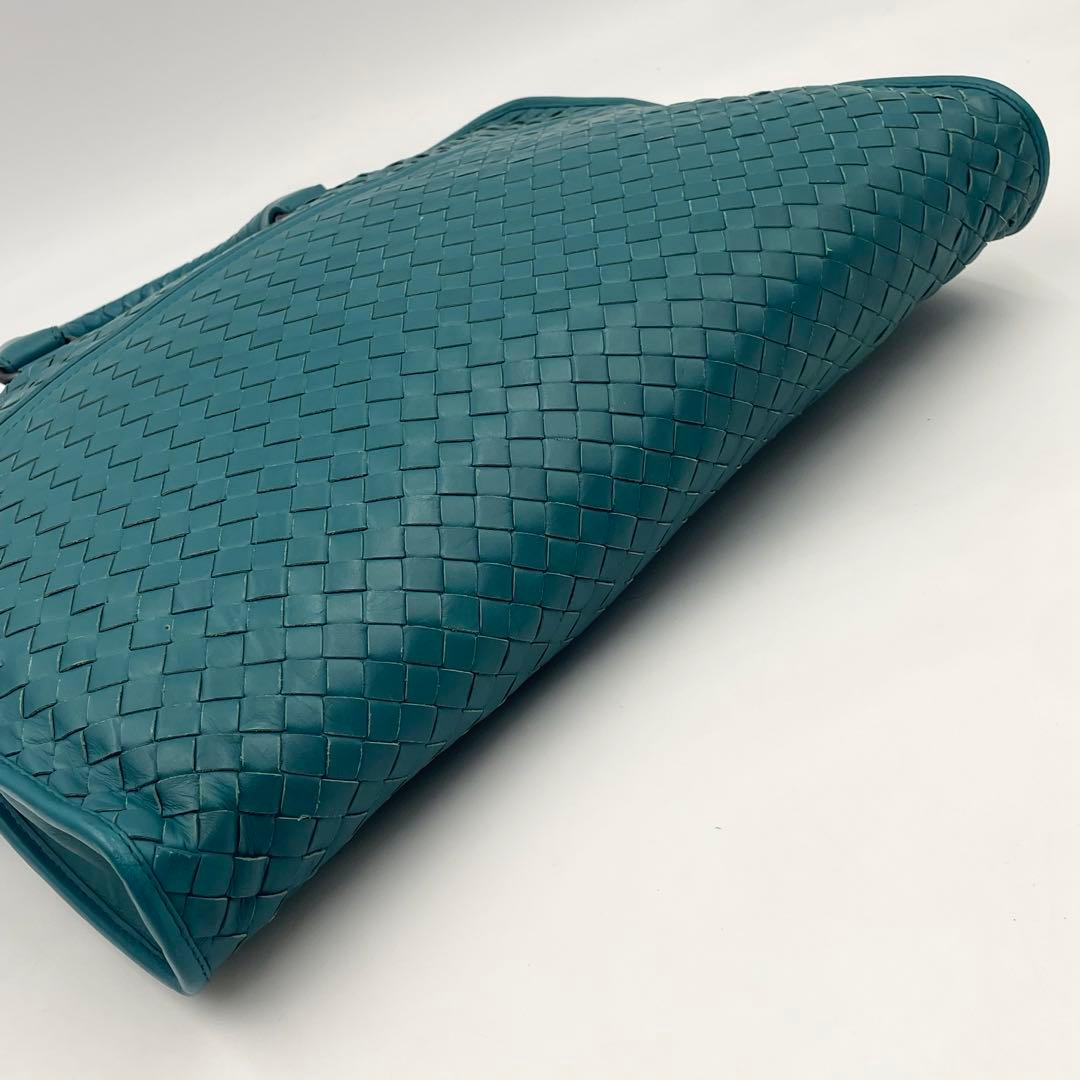 【極美品】ボッテガヴェネタ イントレチャート 2wayブリーフケース ラムレザー