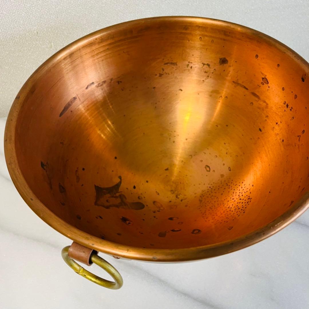 C2 貴重✨Mauvielムヴィエール 銅 ボール 製菓道具 調理道具