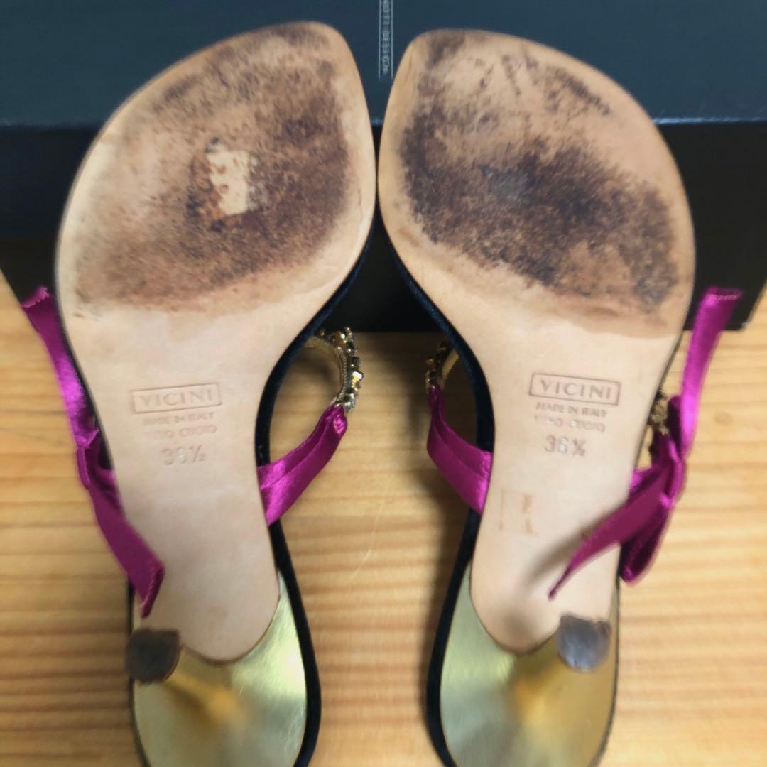 ジュゼッペザノッティ　ビジューサンダル