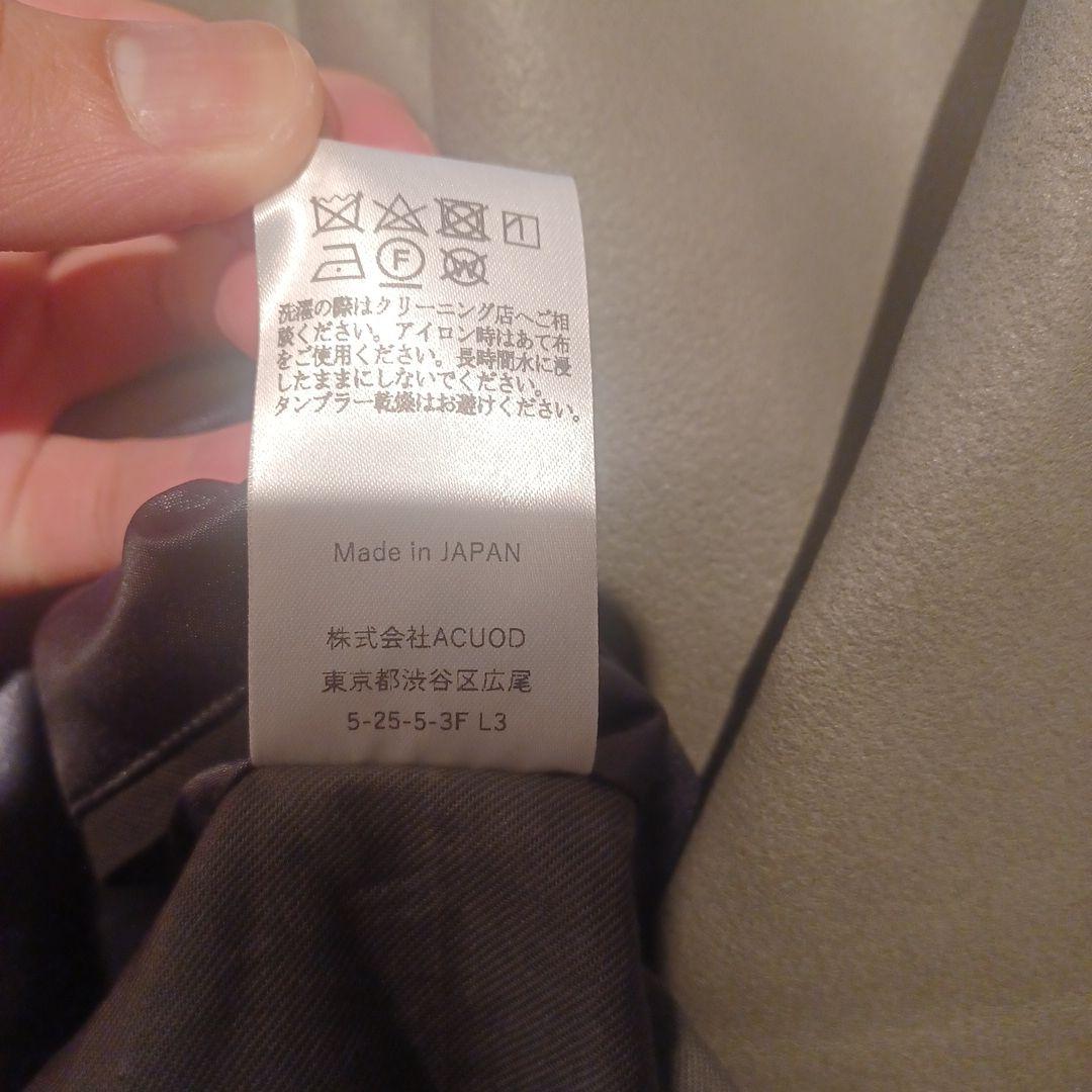 ACUOD by CHANU ライダースジャケット