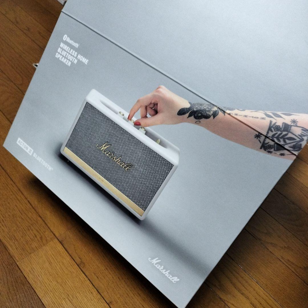 Marshall ワイヤレススピーカー ホワイト　Actonⅱ　アクトン2