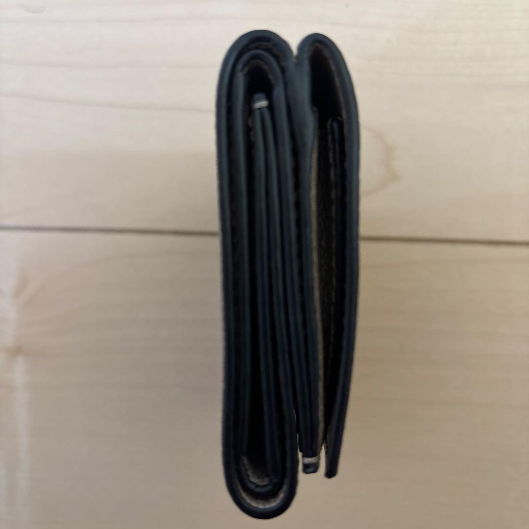 LOEWE　極美品✨ アナグラム バーティカルウォレット 三つ折り サンド