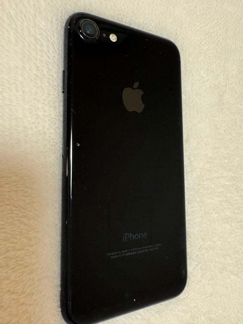超美品！iPhone7 128GB SIMフリー ジェットブラック