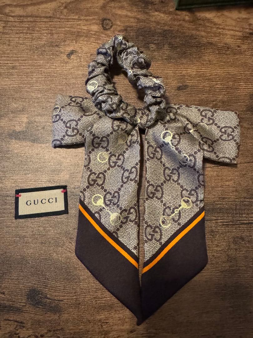 GUCCI シュシュとリボンのセット