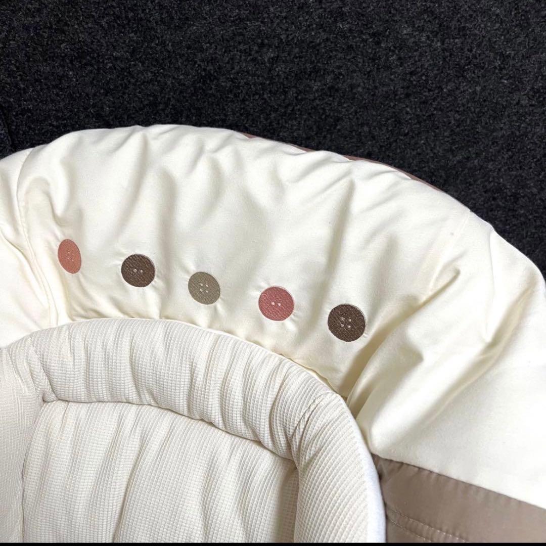 コンビ　ネムリラ　オートスウィング　エッグショック　ハイローチェア　ブラウン