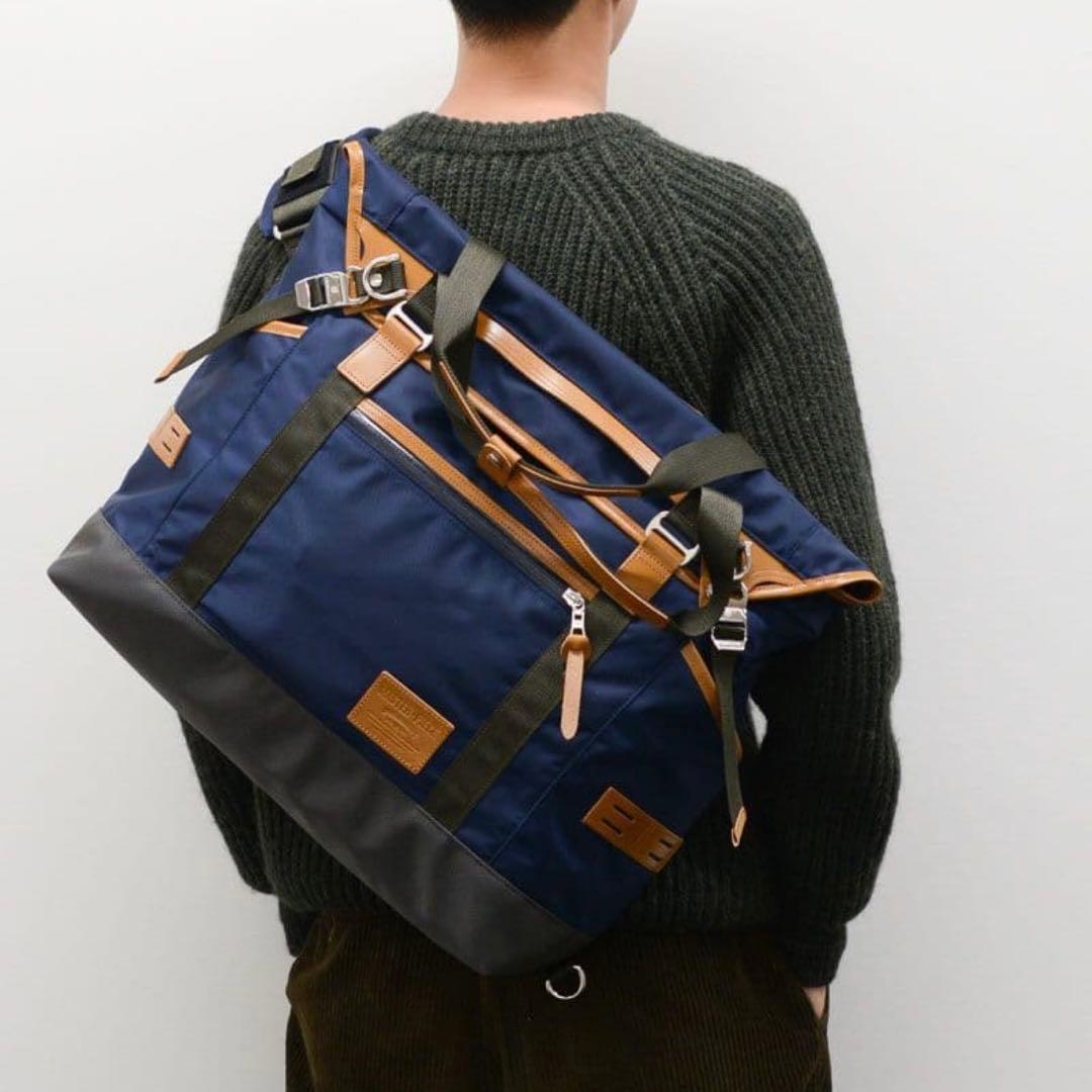 【極美品】masterpiece メッセンジャートートバッグ 2way 大容量