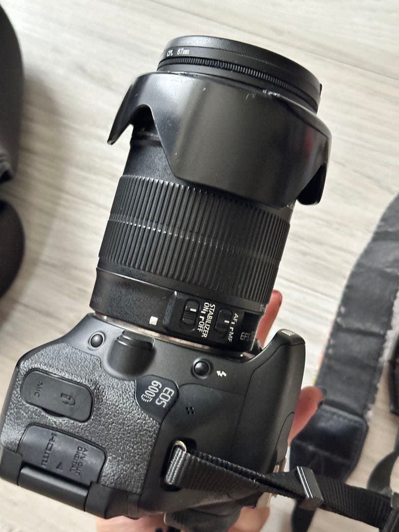 Canon EOS600D 純正レンズ　一眼レフ　デジタルカメラセット