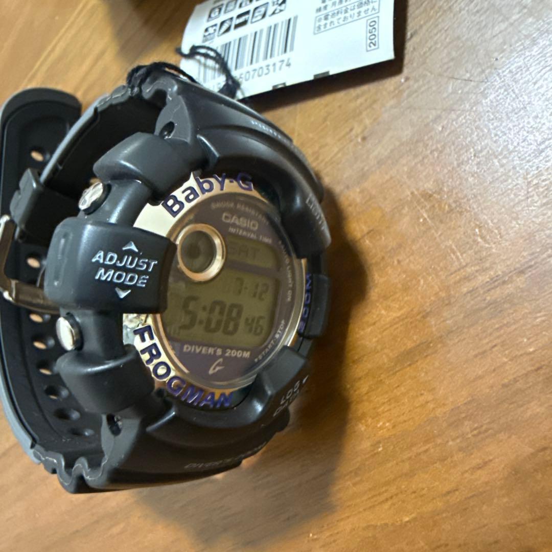 絶版希少 カシオ Baby-G フロッグマン BGW-100-1AJF