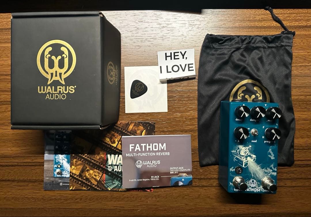 Walrus Audio Fathom リバーブエフェクター