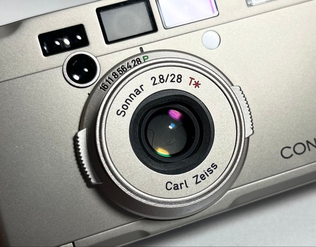 【動作品】CONTAX Tix フィルムカメラ 動作確認済み
