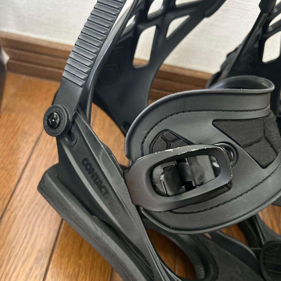 ユニオンコンタクトプロ　ブラック スノーボード ビンディング