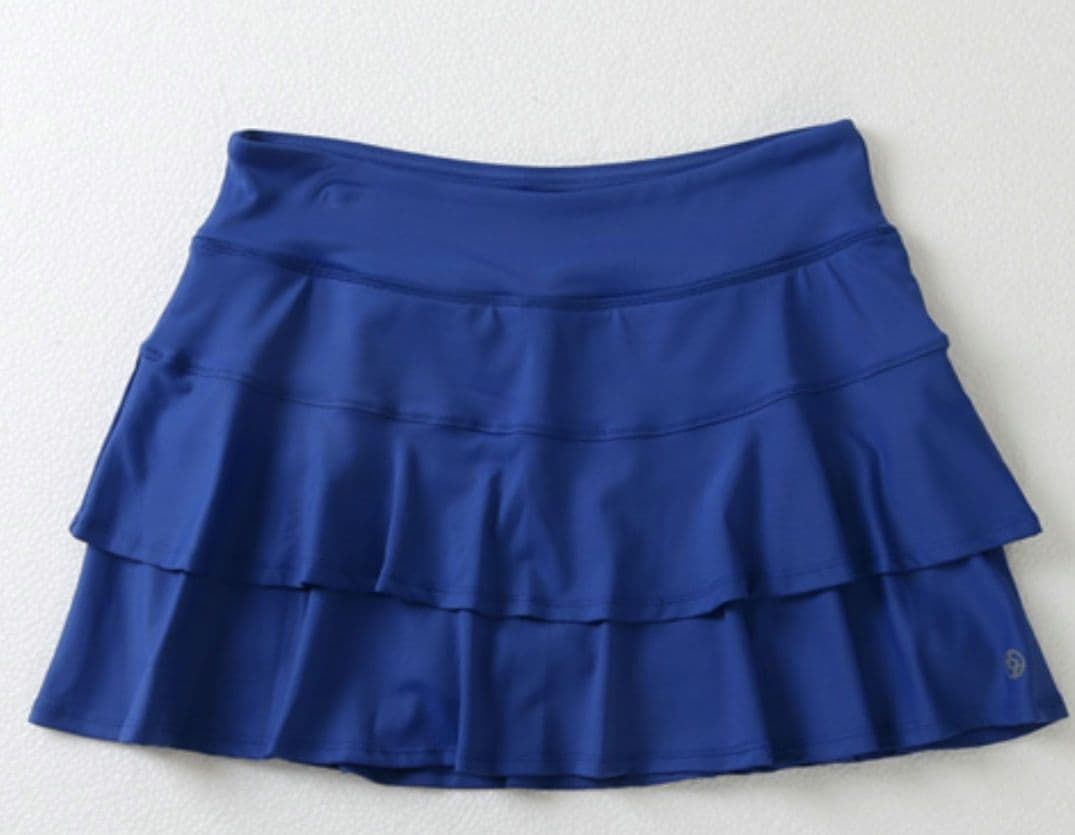 lija スコート　ロイヤルブルー(テニス　リージャ　アドミラル　ルルレモン)