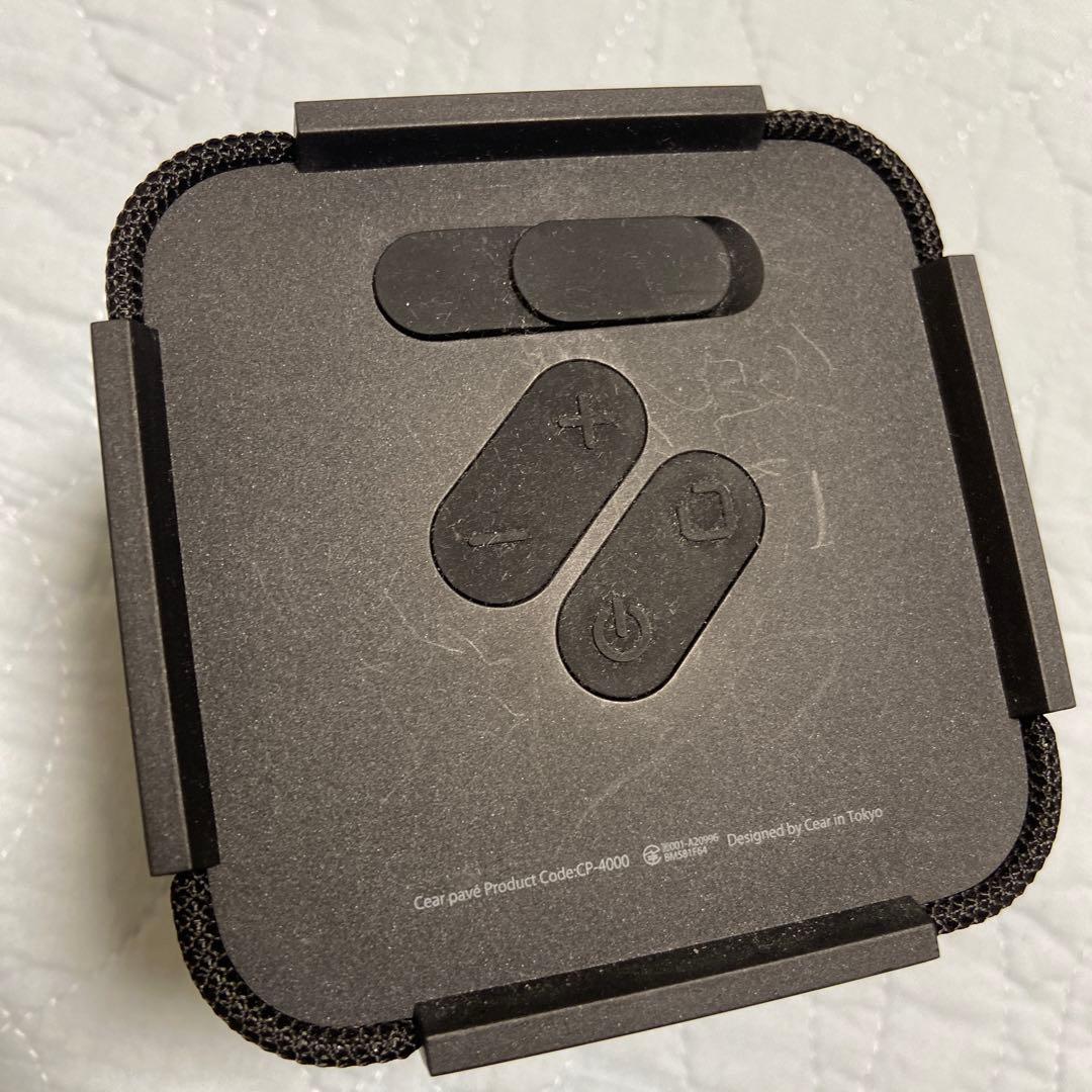 cear pavé シーイヤーパヴェ ブラック 黒　スピーカー