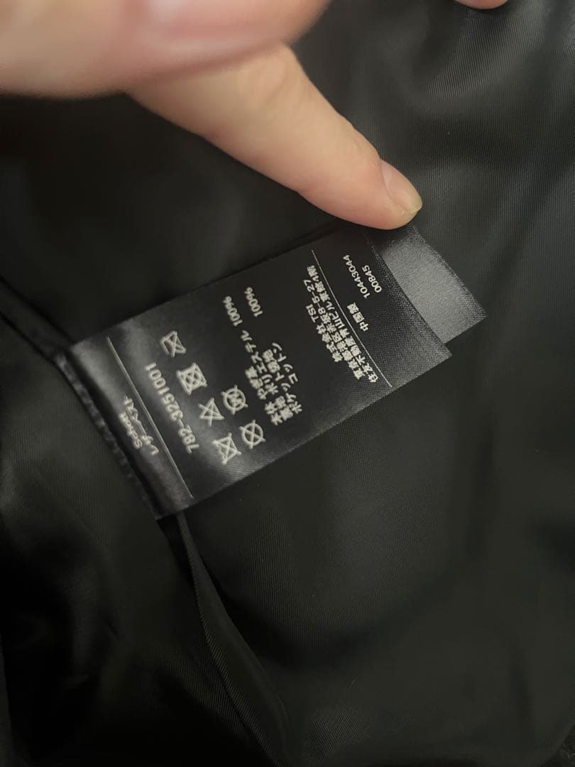 m*x様 Schott ゴートレザー レザーベスト S