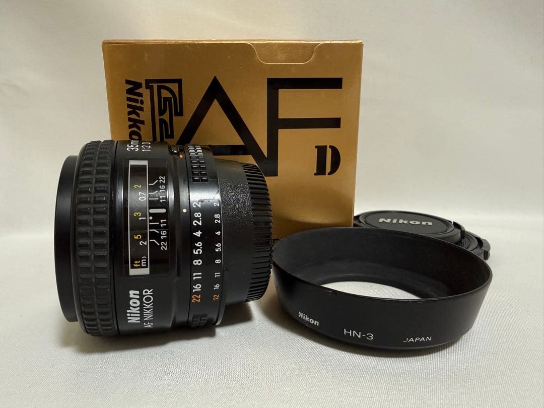 【美品】ニコン AIAF NIKKOR 35mm f2