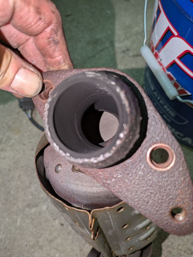 佑*護様 中身綺麗　ワゴンR　スティングレーターボ　MH23S　触媒　チェックラ