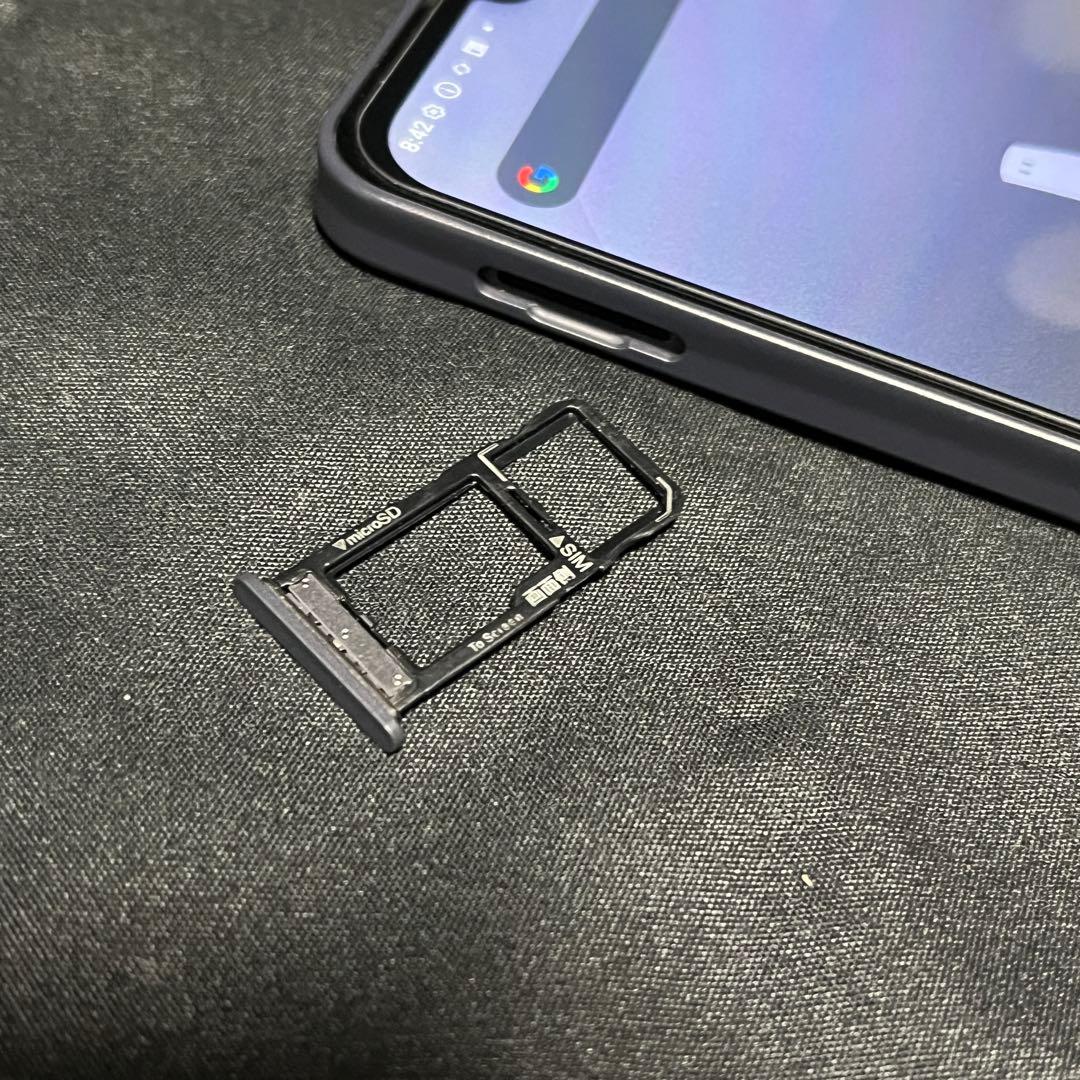 AQUOS wish3 ブラック本体+ケース+保護ガラスフィルム SIMフリー