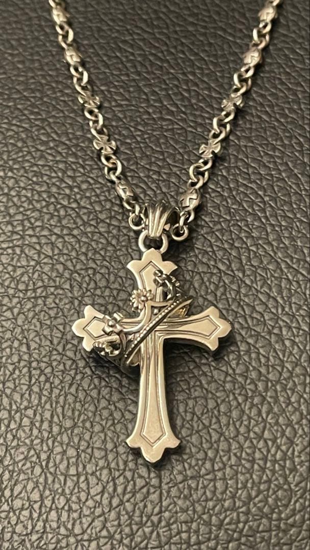 ライオンハート HOWL ハウリング クロスネックレス シルバー925