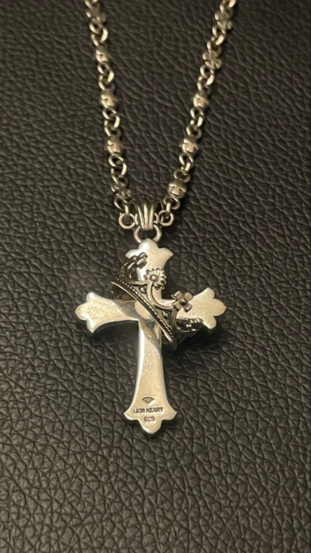 ライオンハート HOWL ハウリング クロスネックレス シルバー925