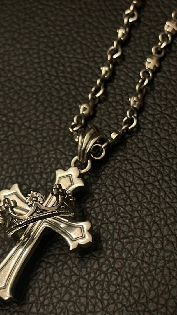 ライオンハート HOWL ハウリング クロスネックレス シルバー925