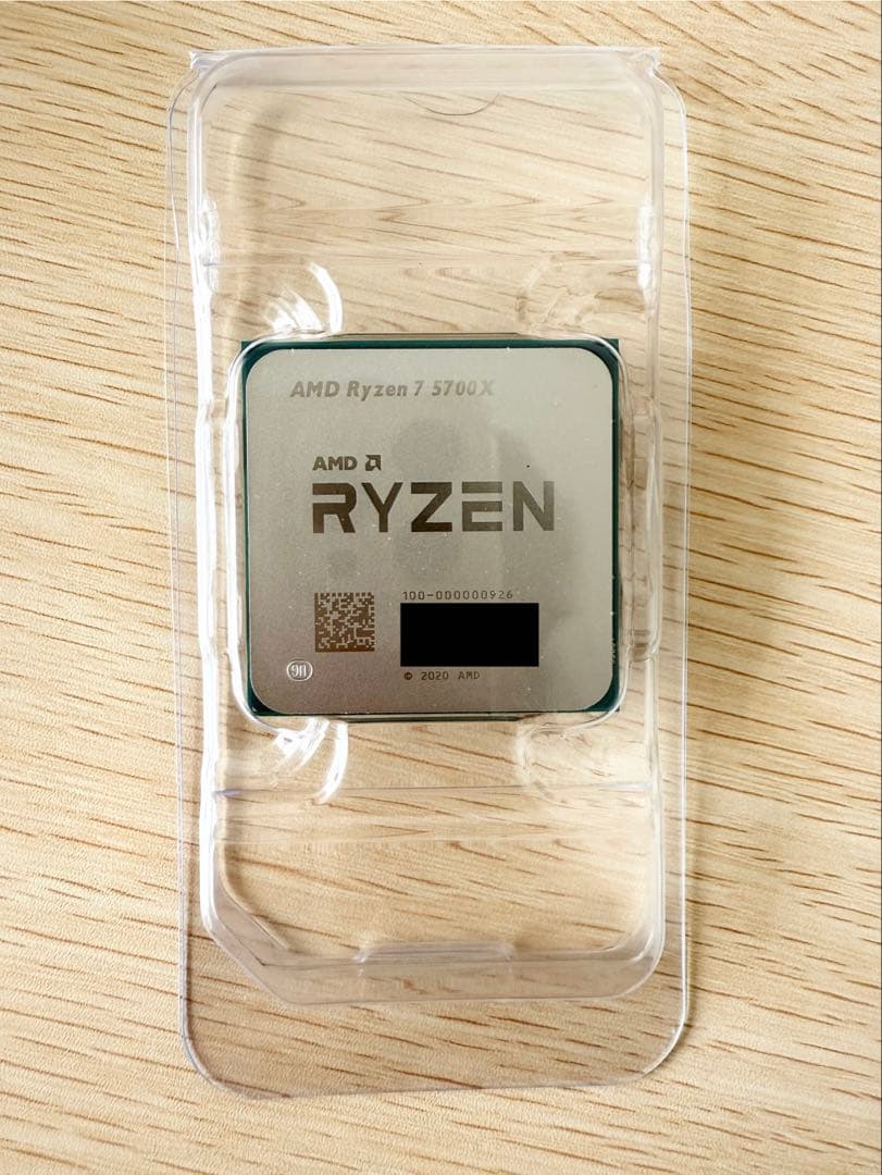 AMD Ryzen 7 5700x 新品バルク品