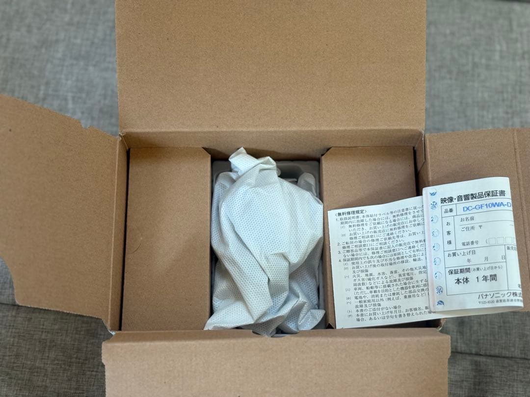 LUMIX GF10WA 4Kデジタルカメラ